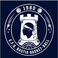 Logo ETOILE FILANTE OLYMPIQUE BASTIA BASKET BALL